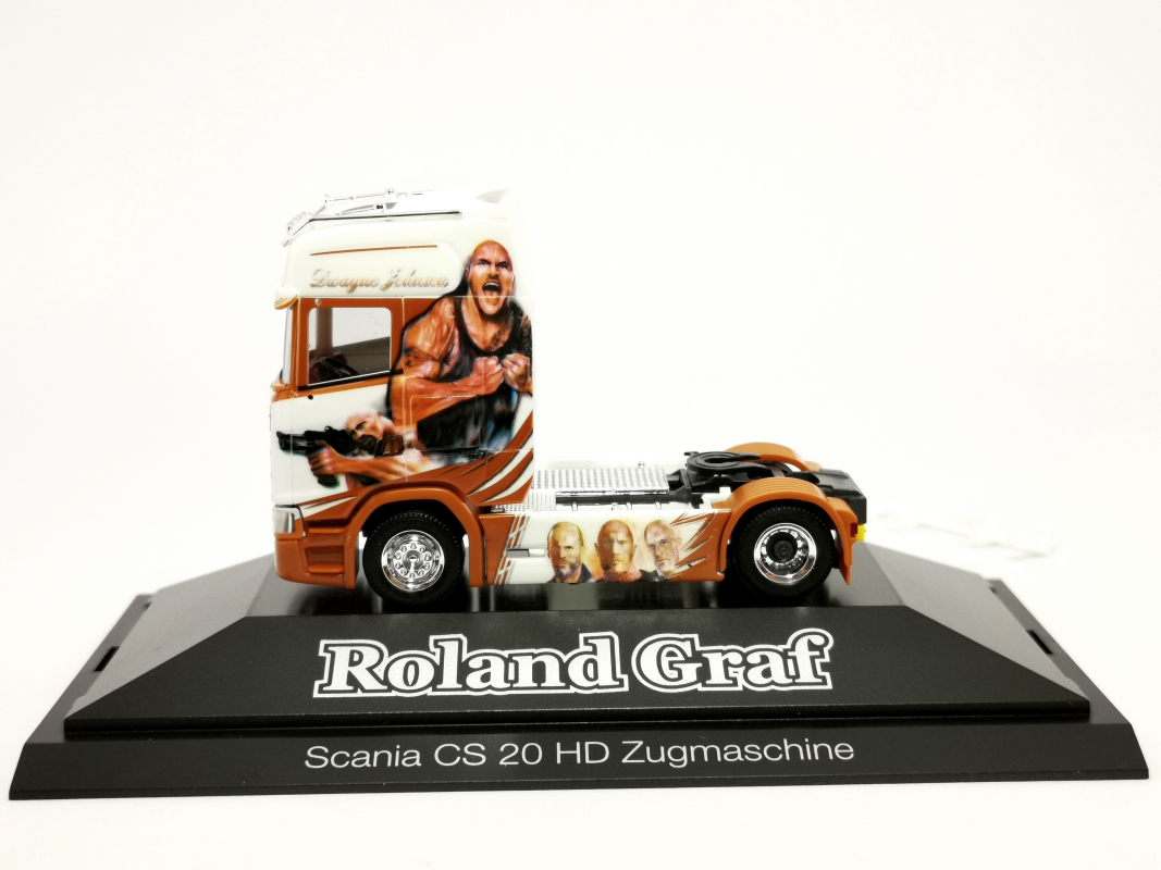 111058 Scania CS 20 HD Zugmaschine "Roland Graf" Herpa