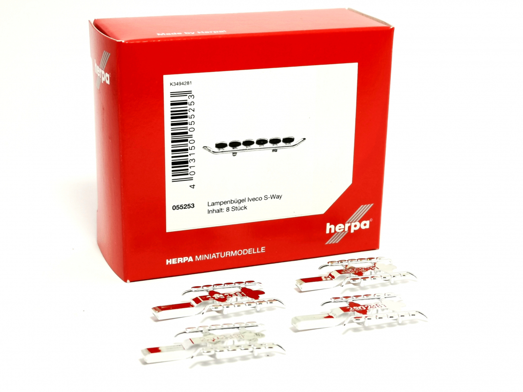 055253 Lampenbügel Iveco S-Way (Inhalt: 8 Stück) Herpa FridaySALE