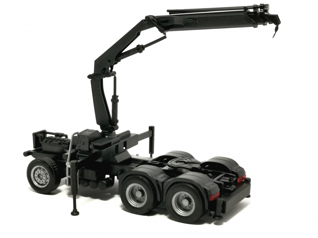 Fahrgestell für MAN 6x4 mit Ladekran Herpa