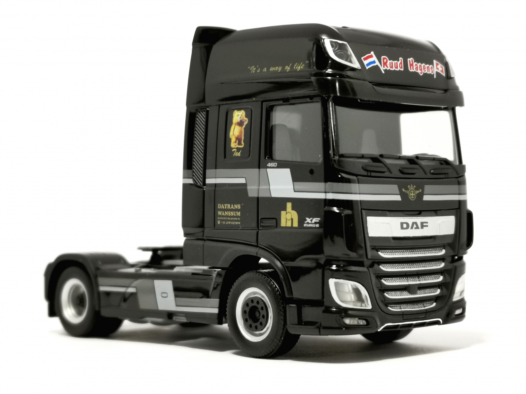 DAF XF SSC Euro 6 Zugmaschine „Ruud Hagens“ Herpa