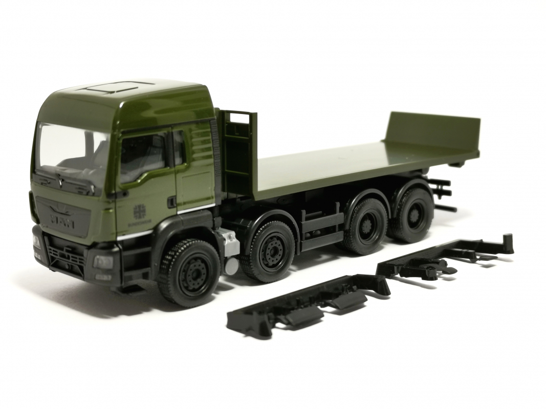 746816 MAN TGS LX 8x4 Wechsellader-LKW „Bundeswehr“ Herpa SALE