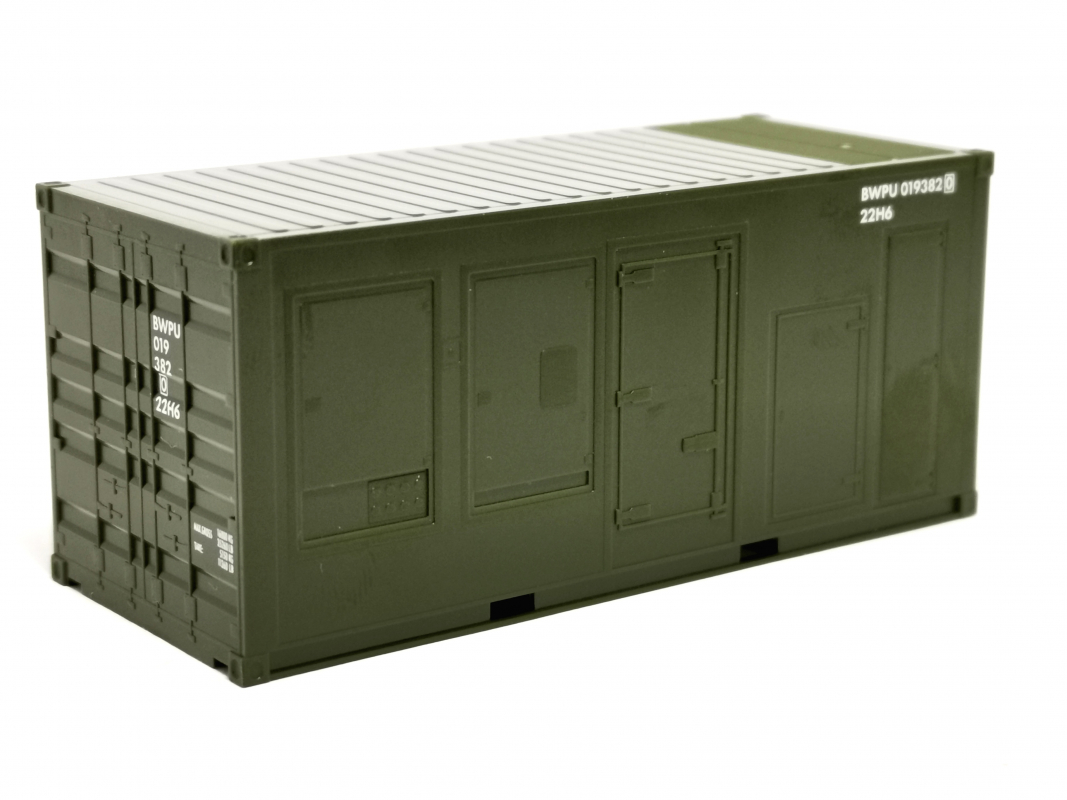 20ft. Stromaggregat "Bundeswehr" Herpa