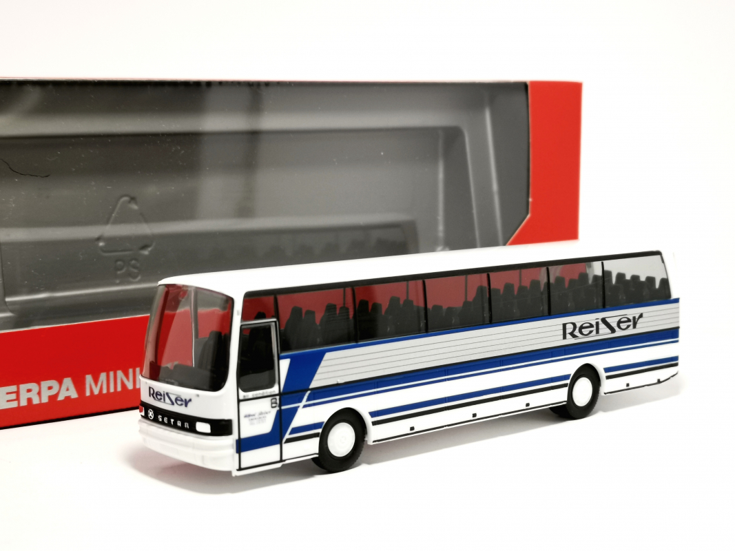 314701 Setra 215 Hochdach Reisebus „Reiser“ (Bayern/Ebersberg)	 Herpa