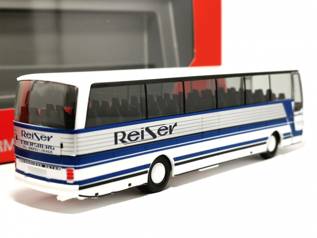 314701 Setra 215 Hochdach Reisebus „Reiser“ (Bayern/Ebersberg)	 Herpa