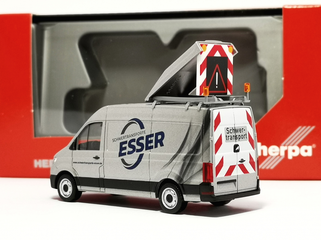096843 MAN TGE Kasten HD BF3 „Schwertransporte Esser“ (Nordrhein-Westfalen/Würselen)	Herpa