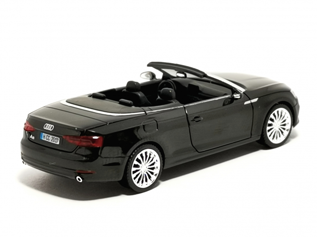 Audi A5 Cabrio, schwarz ohne Verpackung Herpa