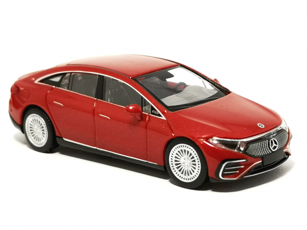 430944 Mercedes EQ EQS, hyazinthrot-metallic Herpa