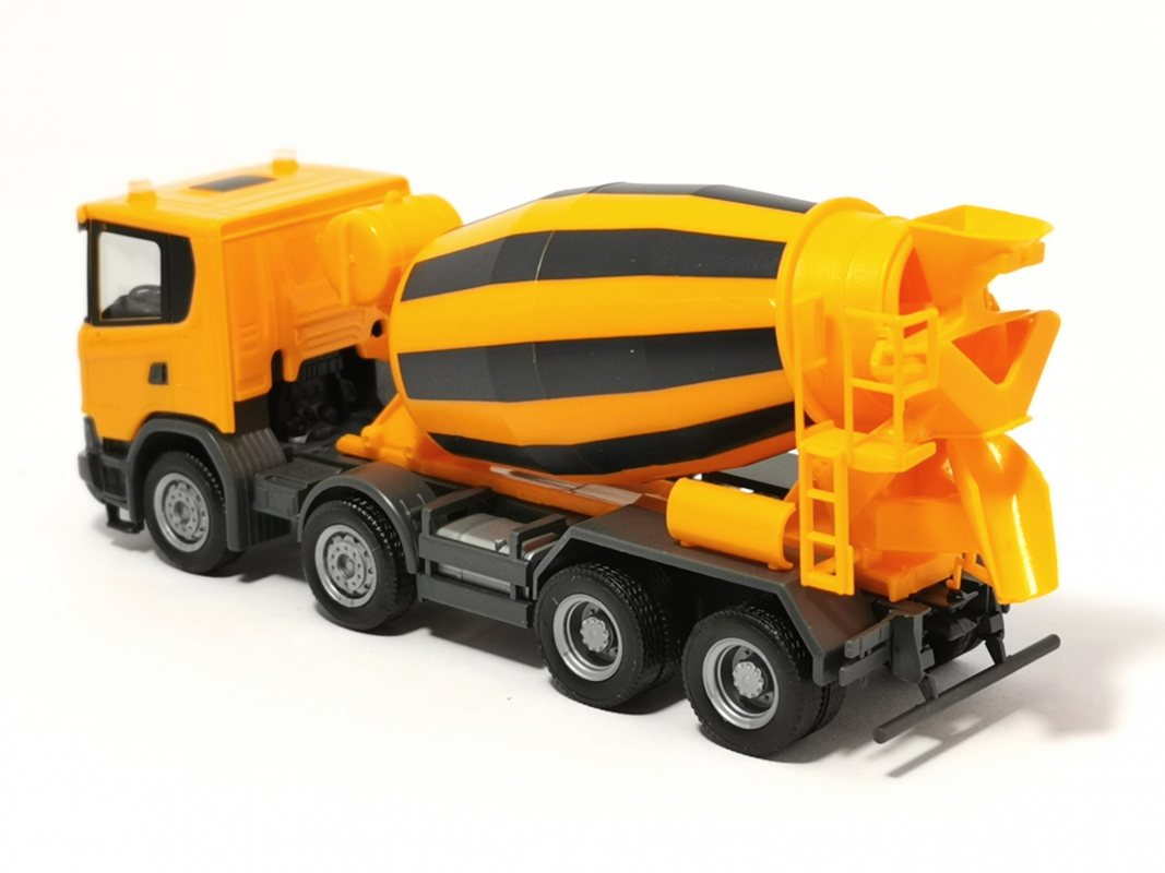 312424 Scania CG 17 Betonmischer-LKW 4-achs, kommunalorange“ Herpa*Restbestand
