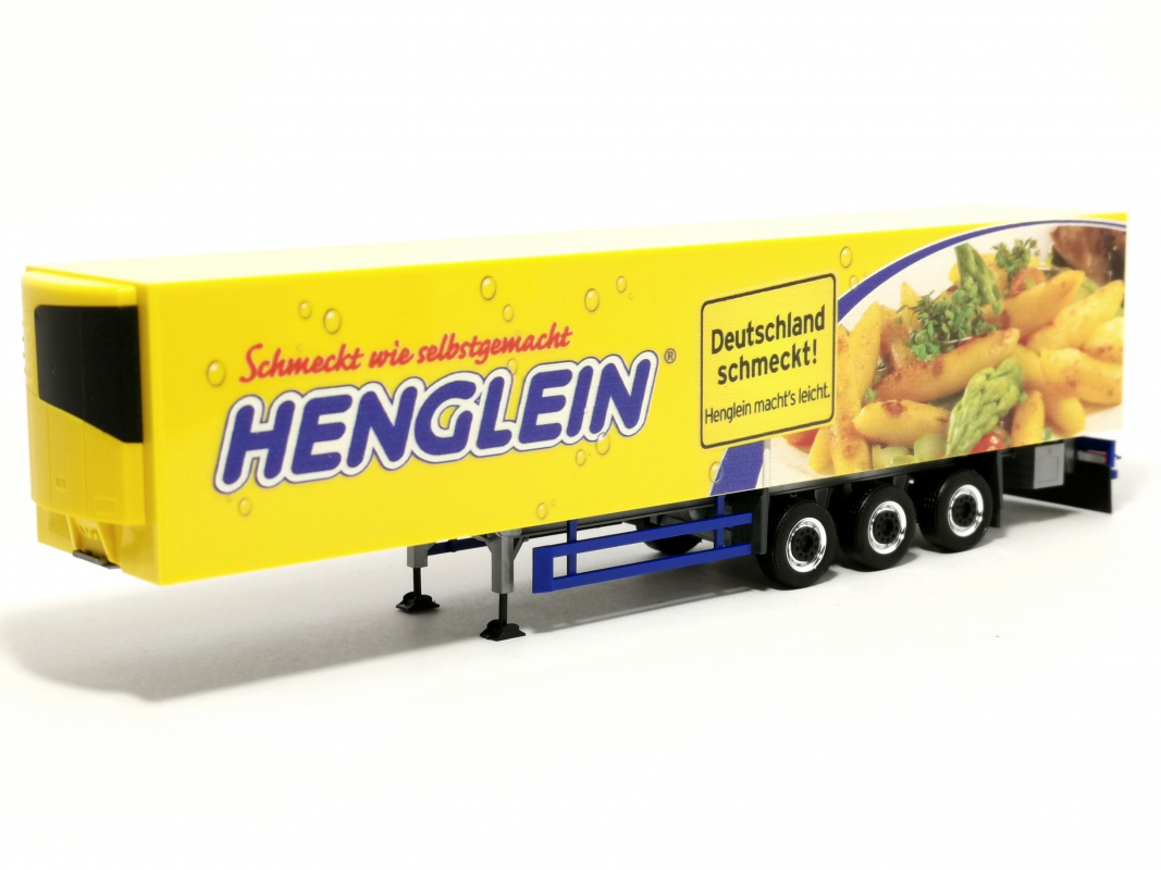 Kühlkoffer-Auflieger "Henglein Feinkost" Herpa