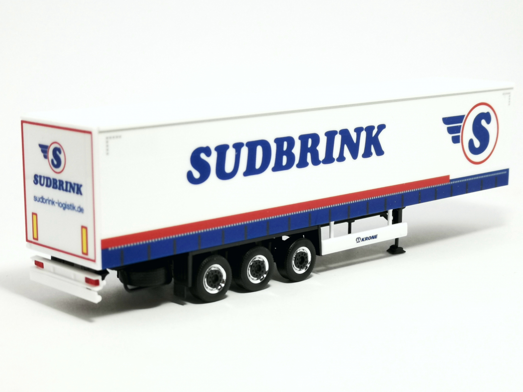 Gardinenplanen Auflieger "Sudbrink" Herpa