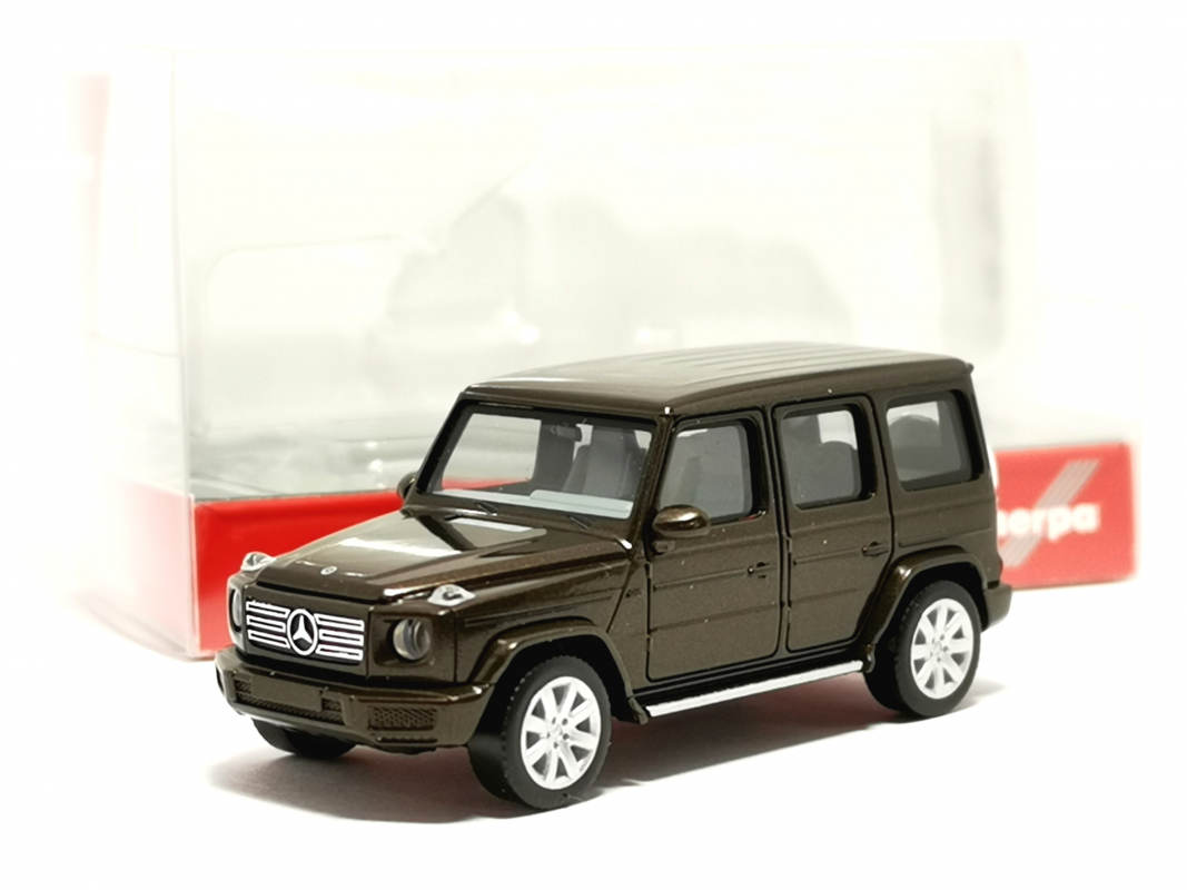 430623-004 Mercedes-Benz G-Klasse, mysticbraun metallic Herpa