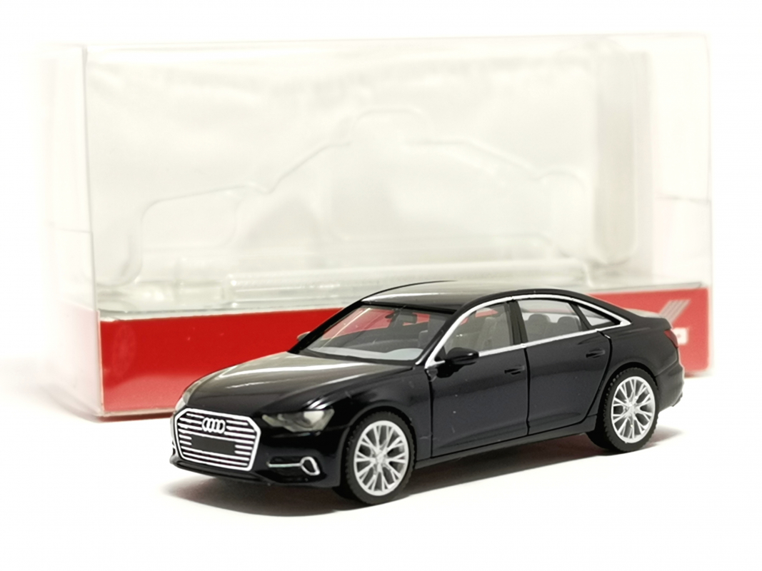 430630-003 Audi A6 Limousine, firmamentblau metallic Herpa