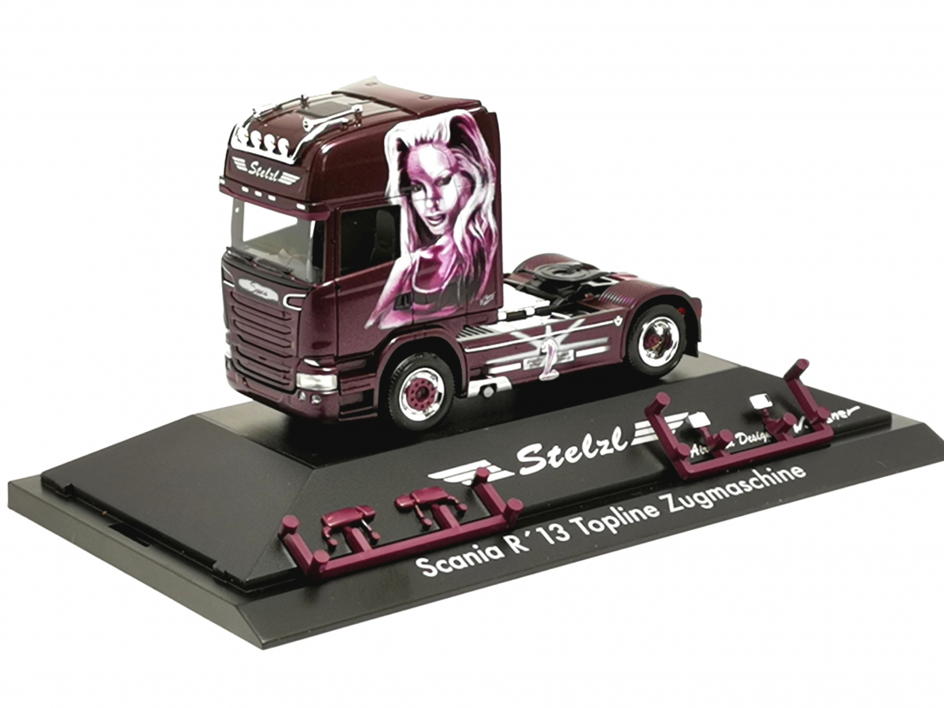 111096 Scania R `13 TL Zugmaschine „Stelzl / Eleanor“ (Bayern/Heideck) Herpa
