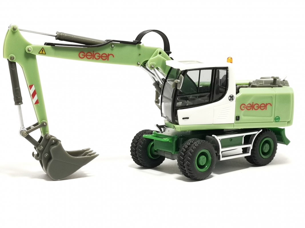 !Achtung B-WARE! Liebherr Litronic A920 "Geiger" Herpa