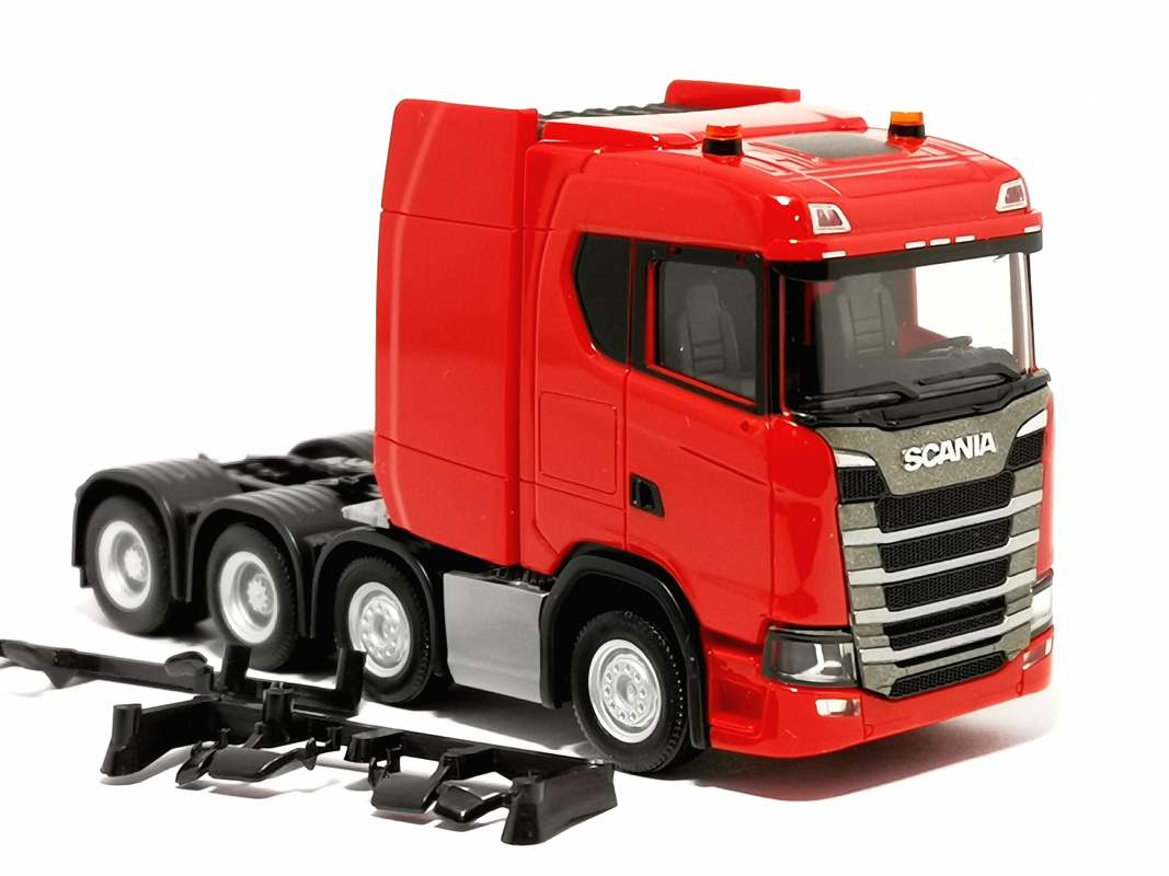 315753 Scania CS 20 ND Schwerlastzugmaschine, rot Herpa