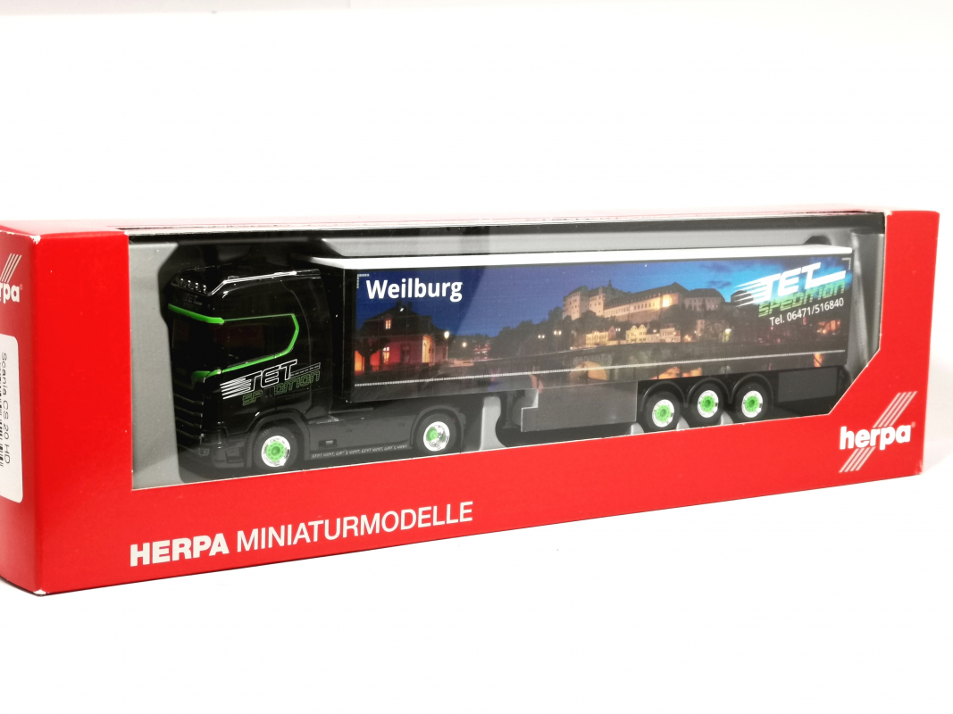 212394 Scania CS 20 HD Gardinenplanen-Sattelzug "TET / Weilburg"