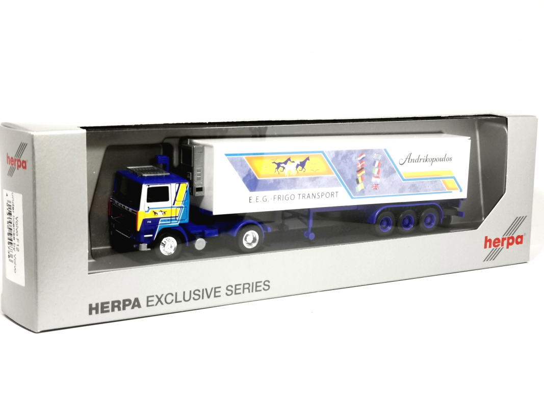 949736 HCC 2022 Volvo F12 "E.E.G Frigo" Herpa - SALE