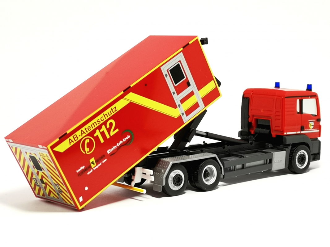 097260 MAN TGS Wechsellader-LKW „Feuerwehr Frechen“ Herpa/SALE