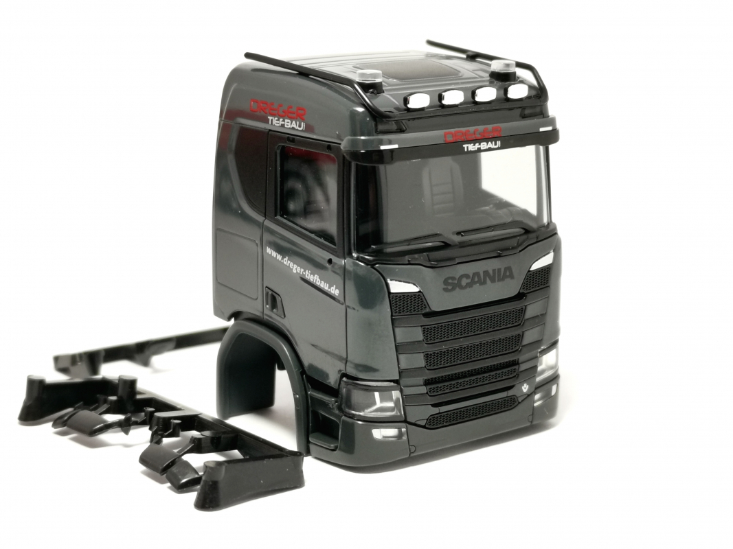 Fahrerhaus Scania CR20 ND "Dreger-Tiefbau" Herpa
