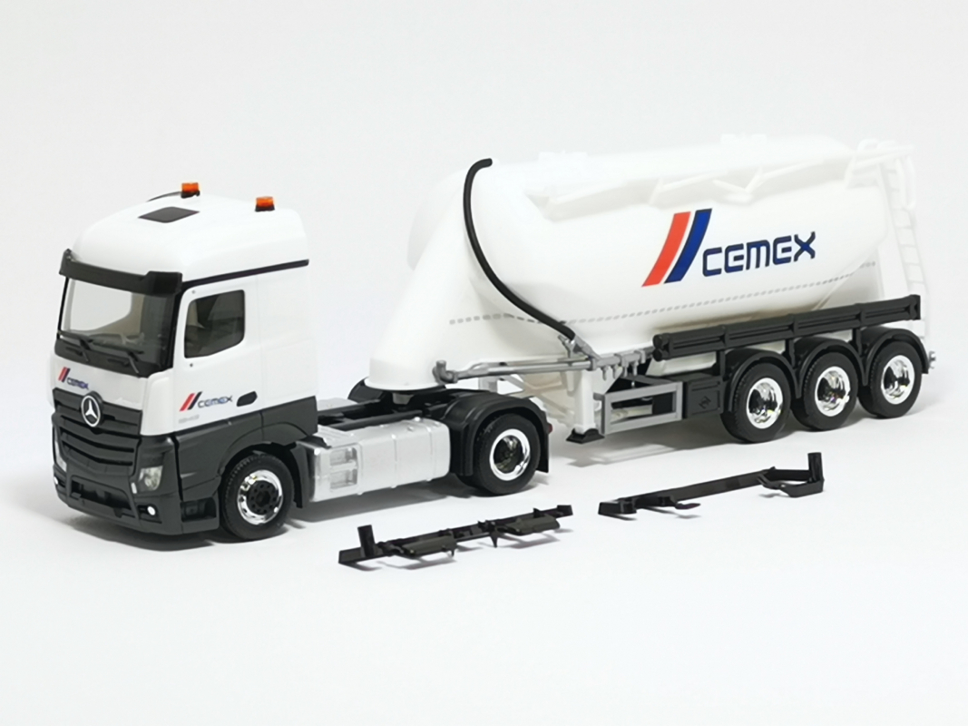 315975 Mercedes-Benz Actros Streamspace Eutersilo-Sattelzug „Cemex“ Herpa