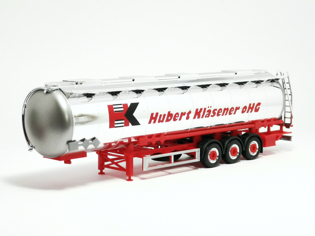 Jumbochromtank-Auflieger „Hubert Kläsener" Herpa