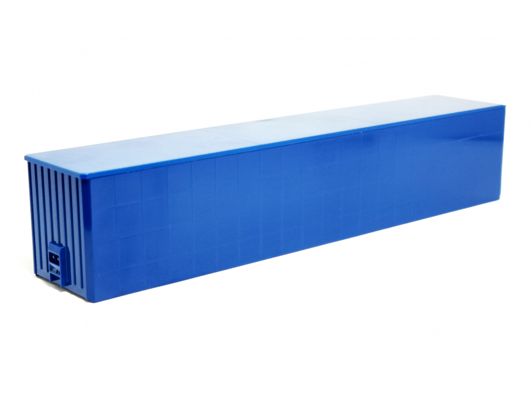 AZ/12 Krone Gardinenplanen Aufbau, signalblau Herpa