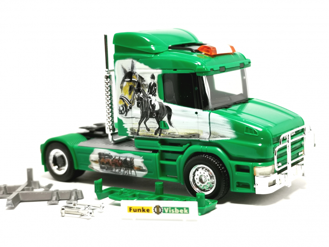 Scania Hauber Zugmaschine „Funke Visbek“ Herpa