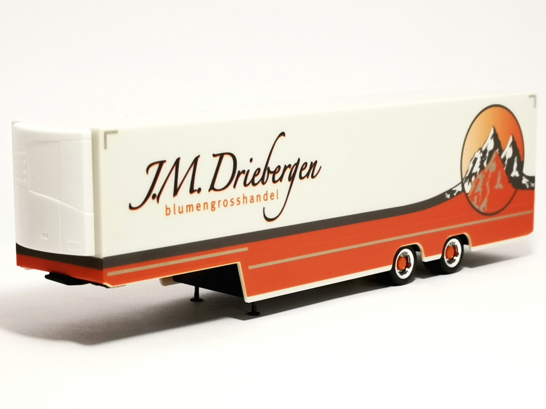 Kühlkoffer-Auflieger „J.M.Driebergen“ (Niederlande/Katwijk) Herpa