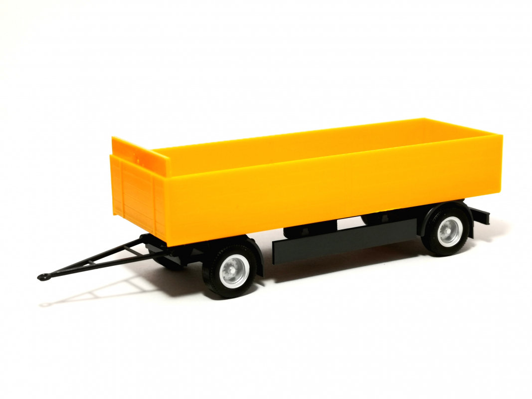 Baustoff Hänger 2a, kommunalorange Herpa 217