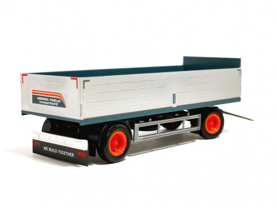 Baustoff Hänger 2a petrolblau/orange Herpa