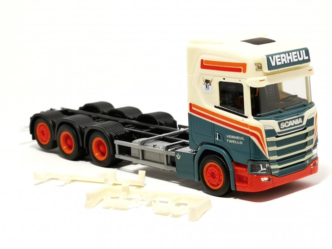 Scania CR 20 HD 4a Lkw „Verheul“ (Niederlande/Twello) Herpa