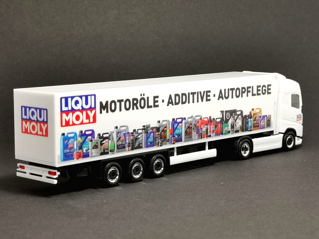 950107 Volvo FH GL. 2020 Koffer Sattelzug "Liqui Moly" Herpa