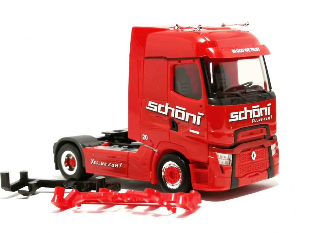 Renault T facelift Zugmaschine "Schöni International" Herpa