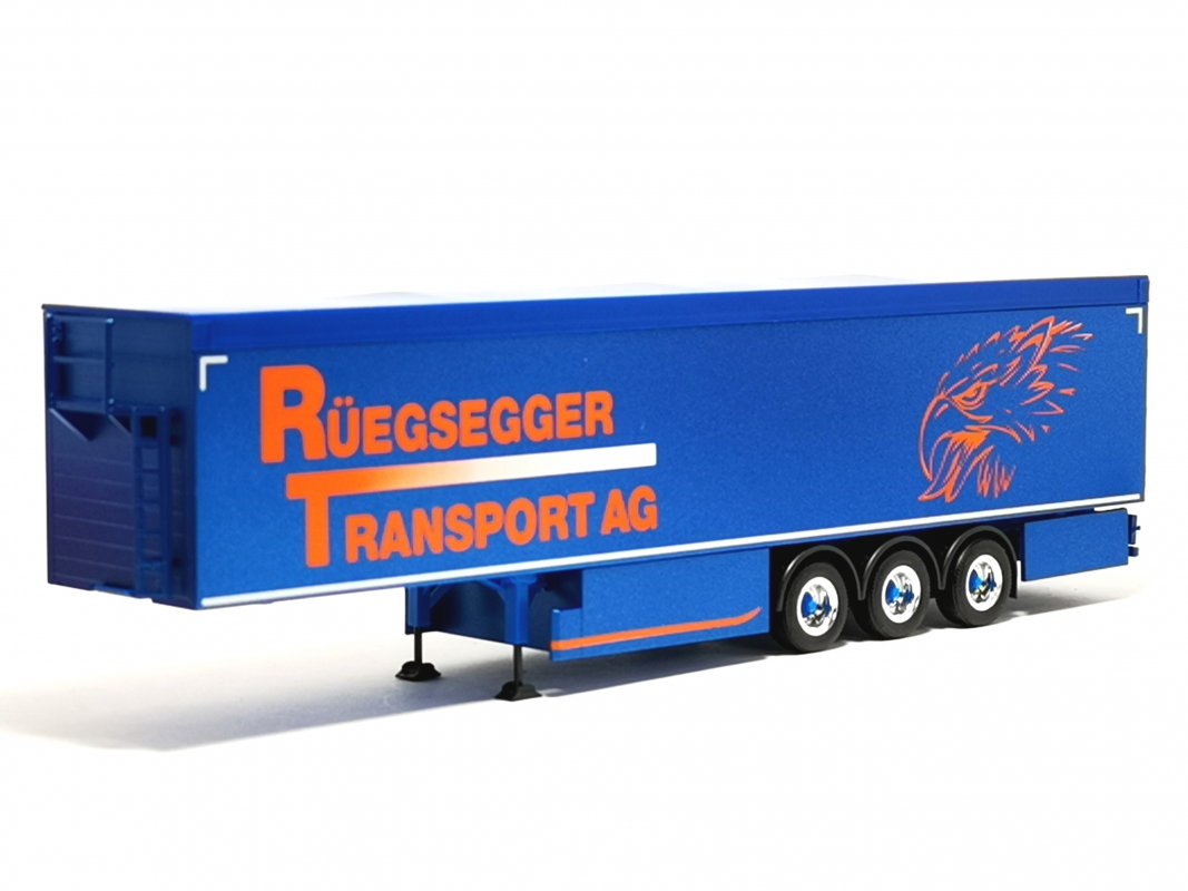 Schubboden Auflieger "Rüegsegger Transport AG" Nr.2** Herpa
