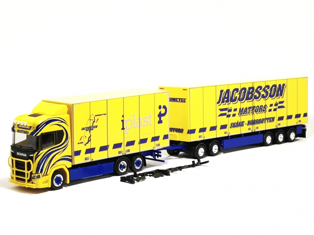 316286 Scania CS 20 HD Schwedencombi "Jacobsson" (Schweden/Matfors) Herpa