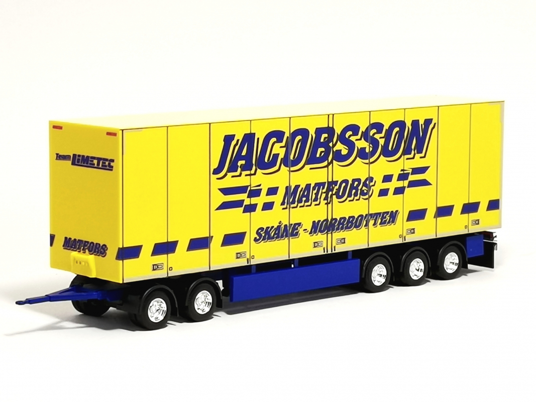 Schwedencombi Auflieger + Dolly „Jacobsson“ Herpa