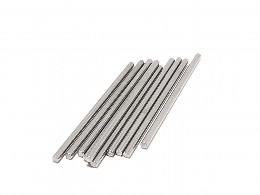 10x Achsstange klein (2,4cm) Herpa