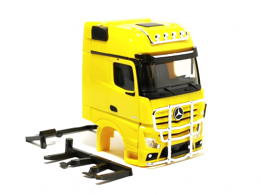 Fahrerhaus Mb Actros Gigaspace `18, gelb Herpa *533