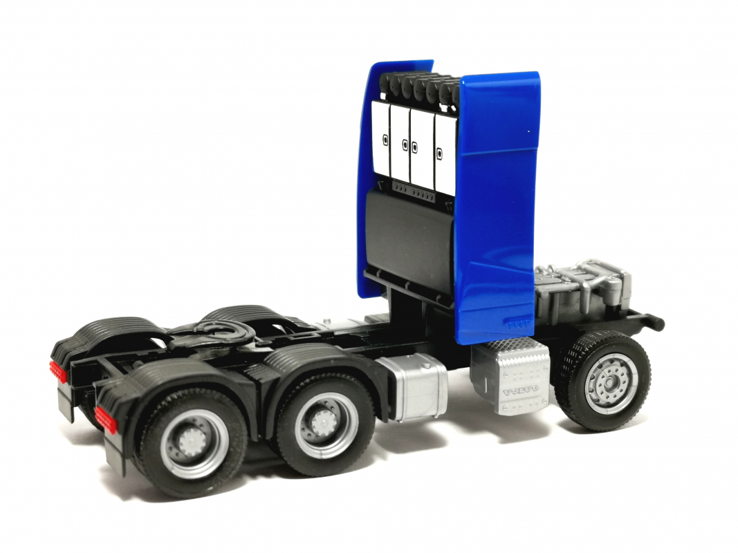 Fahrgestell mit Turm für Volvo, blau Herpa *387