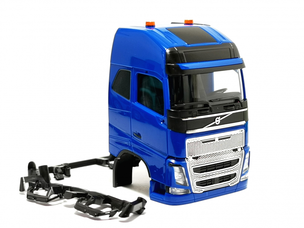 Fahrerhaus Volvo FH Gl. XL 6×4, blau Herpa *387