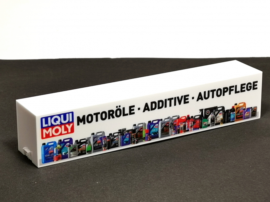 Koffer Aufbau "Liqui Moly" Herpa