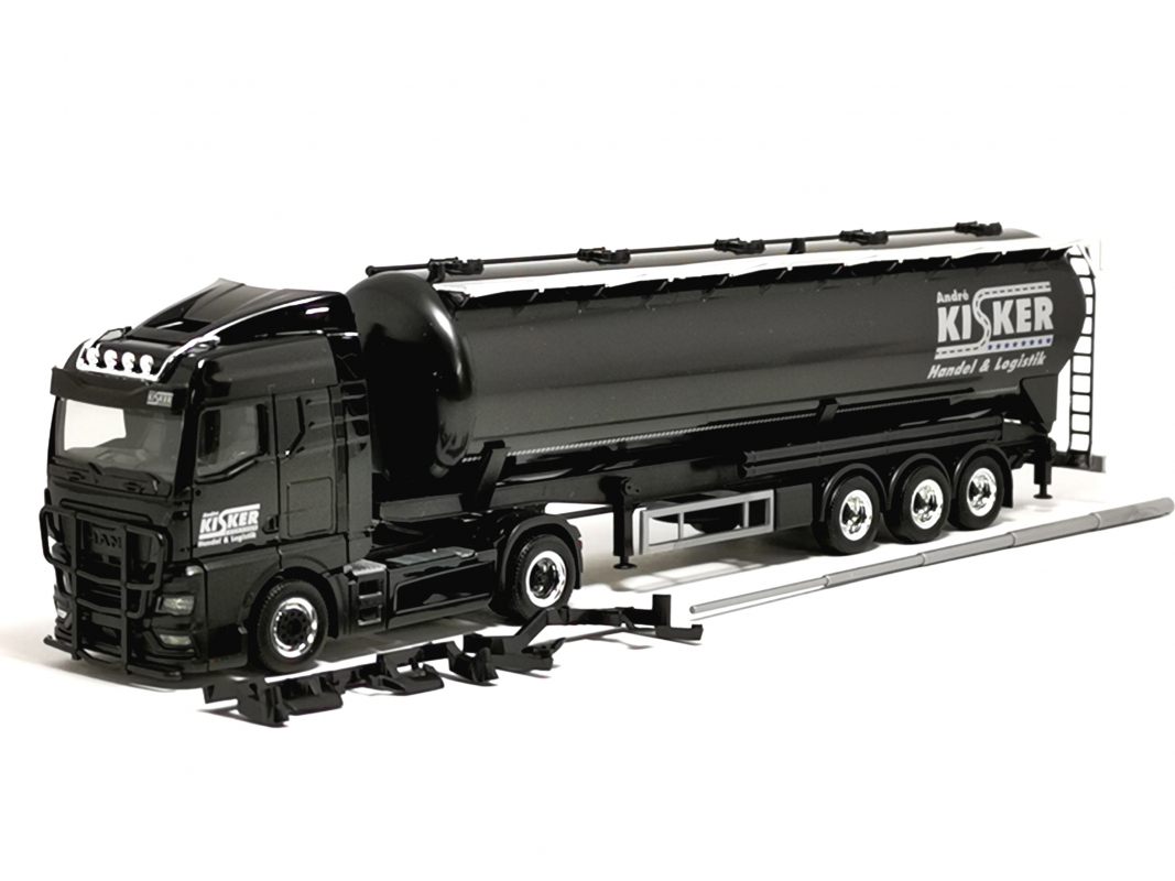 317252 MAN TGX GM Silo-Sattelzug "Kisker" Herpa FridaySALE