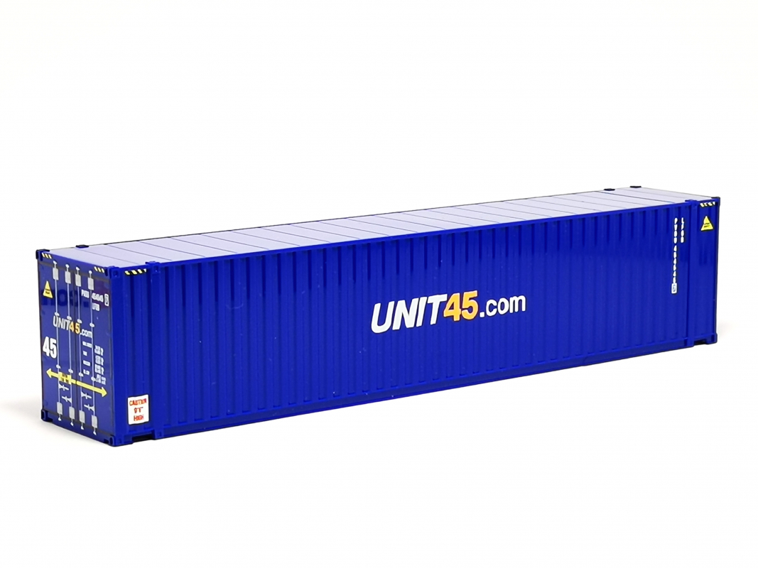 45 ft. Container "UNIT45", blau Herpa