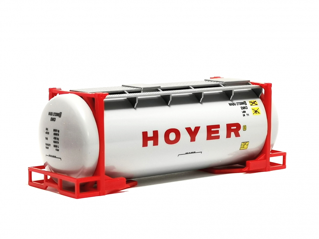 Preview: 30ft. Swapcontainer "Hoyer", grau Herpa