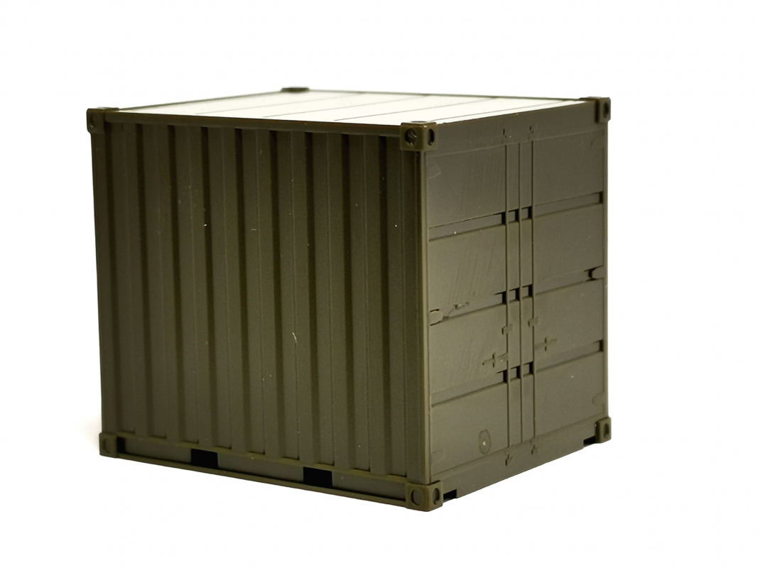 1x 10ft Container "Bundeswehr", oliv Herpa 103