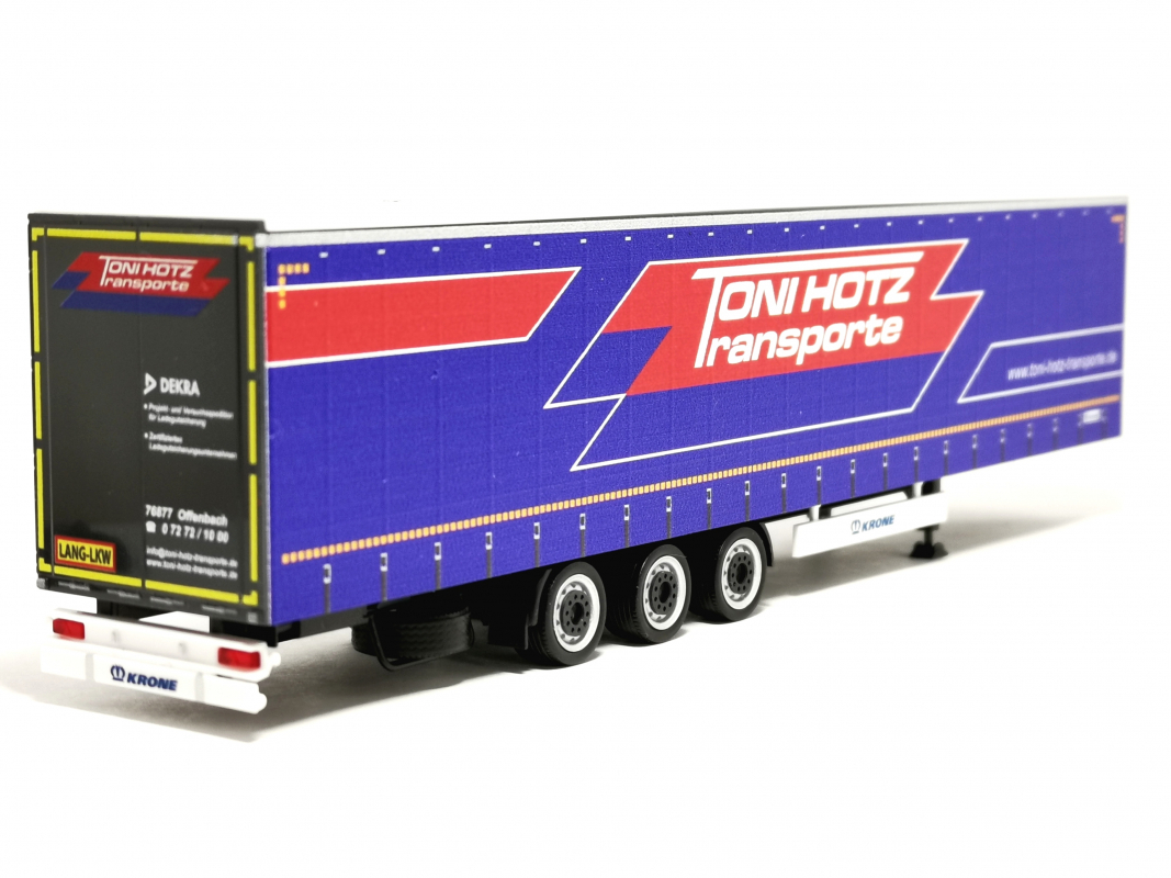 Preview: 15m Lowliner-Auflieger "Toni Hotz" Herpa