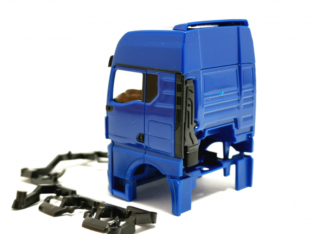 Fahrerhaus MAN TGX GX, blau Herpa