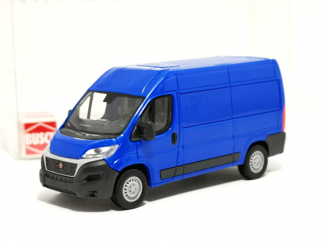 54603 Fiat Ducato Kastenwagen, blau BUSCH - SALE