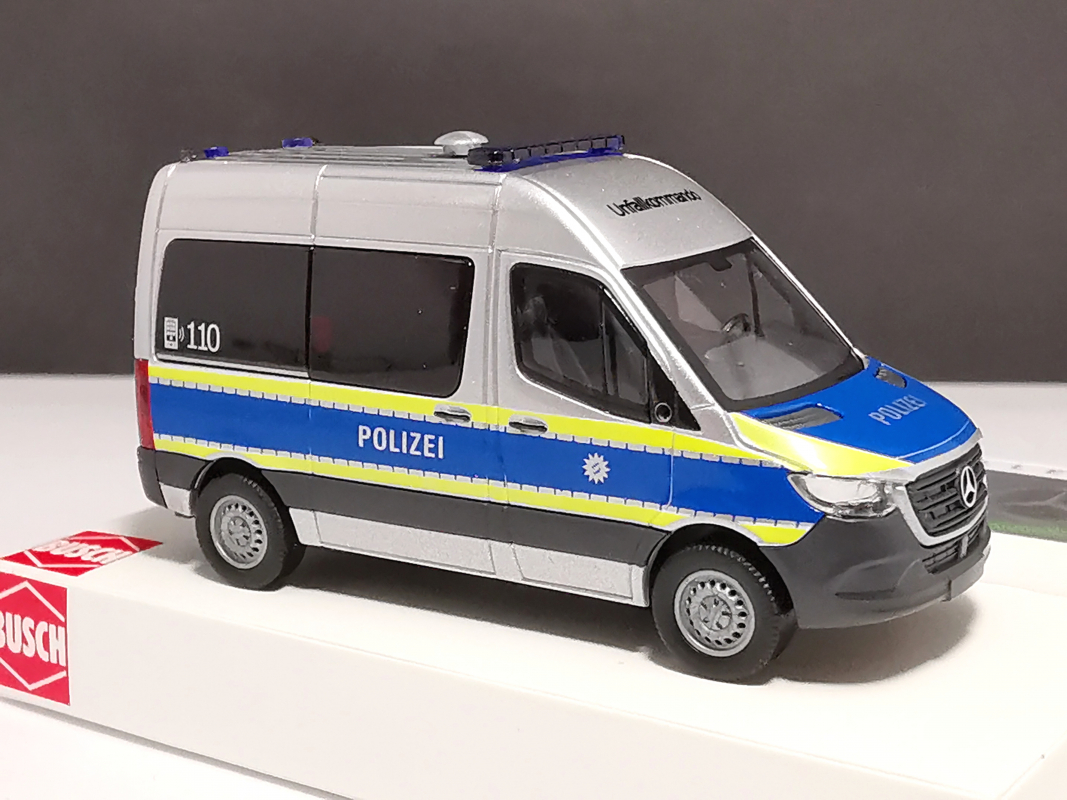 54057 Mercedes-Benz Sprinter kurz Bus Polizei München, BUSCH