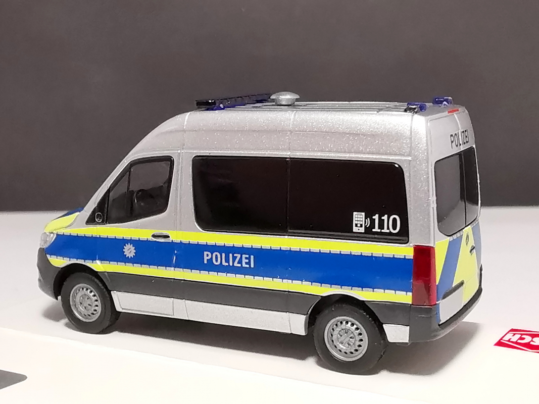 54057 Mercedes-Benz Sprinter kurz Bus Polizei München, BUSCH